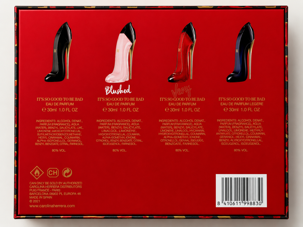 Carolina Herrera Good Girl — Set 4 × 30 ml