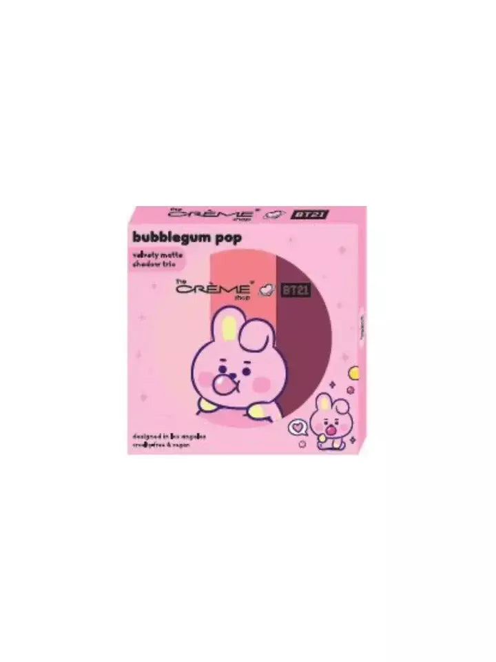 The Crème Shop x BT21 Shimmery/Matte Shadow Trio